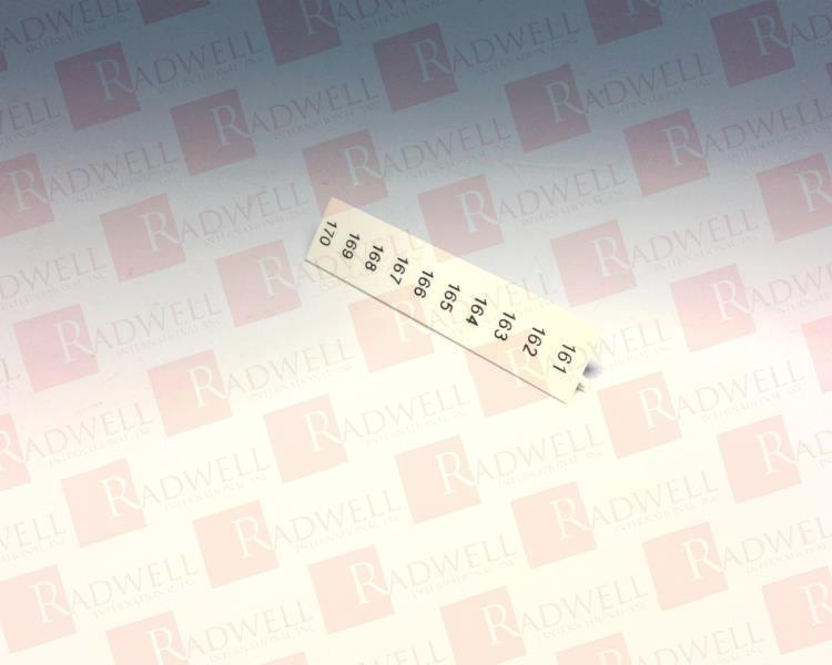PHOENIX CONTACT ZB 5,QR:FORTL.ZAHLEN 161-170