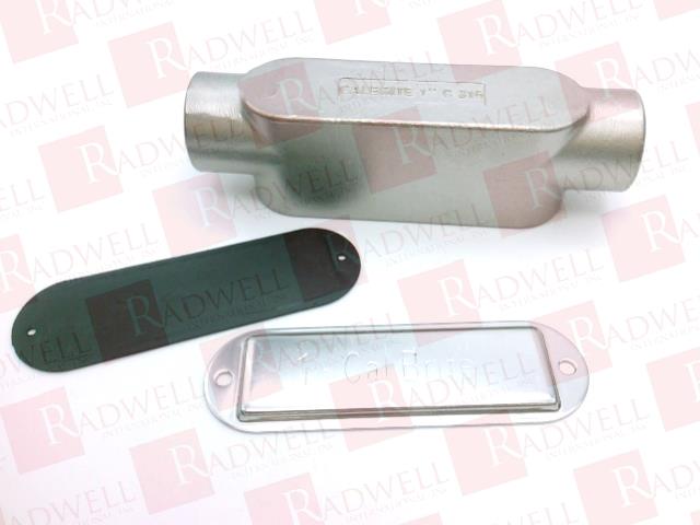  , CONDUIT BODY, STAINLESS STEEL, TYPE C, FM8, 1-INCH, WITH COVER & GASKET