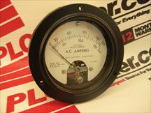 GAUGE A.C.AMPS MODEL 366-044 PERCENT/RATED CURRENT
