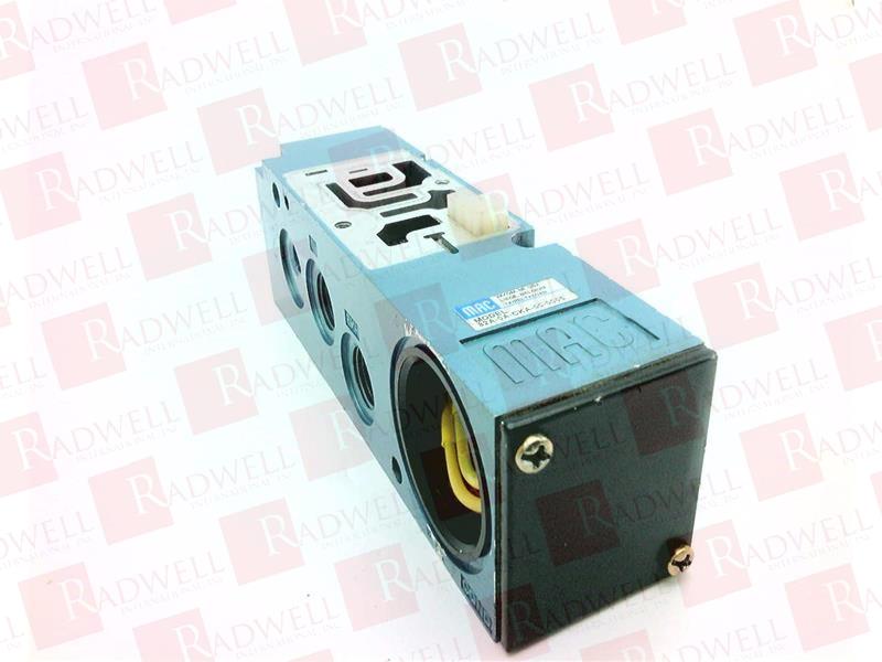 MAC VALVES INC 82A-0A-CKA-00-0005
