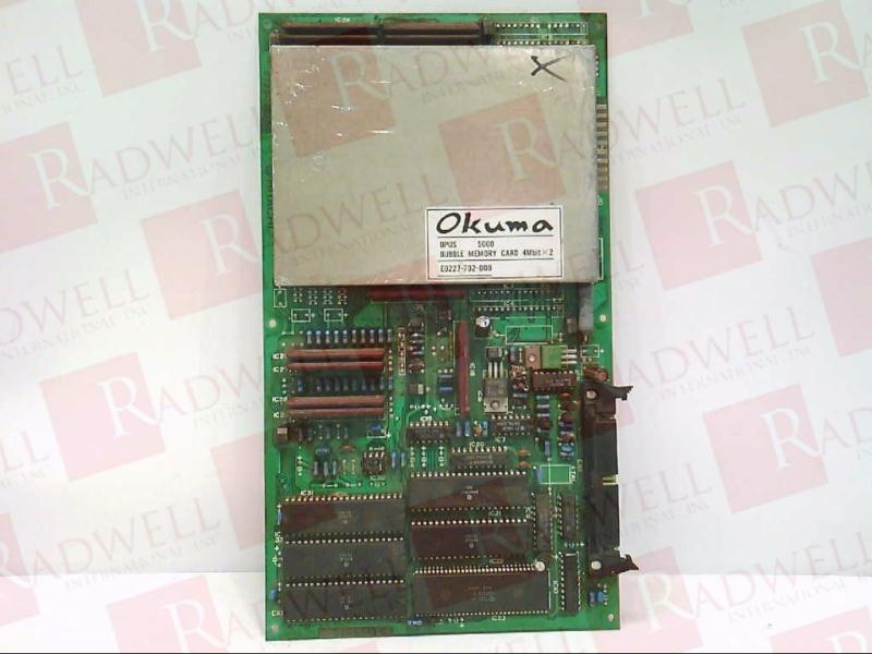  , PC BOARD, BUBBLE MEMORY, OPUS 5000 BUBBLE MEMORY CARD 4MBIT X 2, CNC