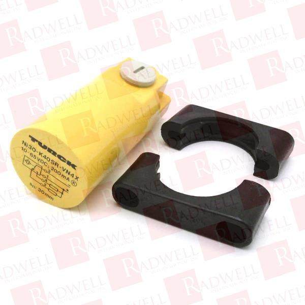 SENSOR, NONEMBEDDABLE, INDUCTIVE, 30MM RANGE, SMOOTH, 40MM SIZE, STRAIGHT TERMINAL CHAMBER, COMPLEMENTARY OUTPUTS, NPN (SINKING), 10-65 VDC, 2 LEDS
