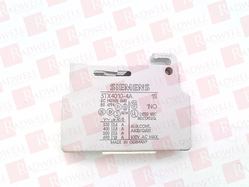 SIEMENS 3TX4010-4A