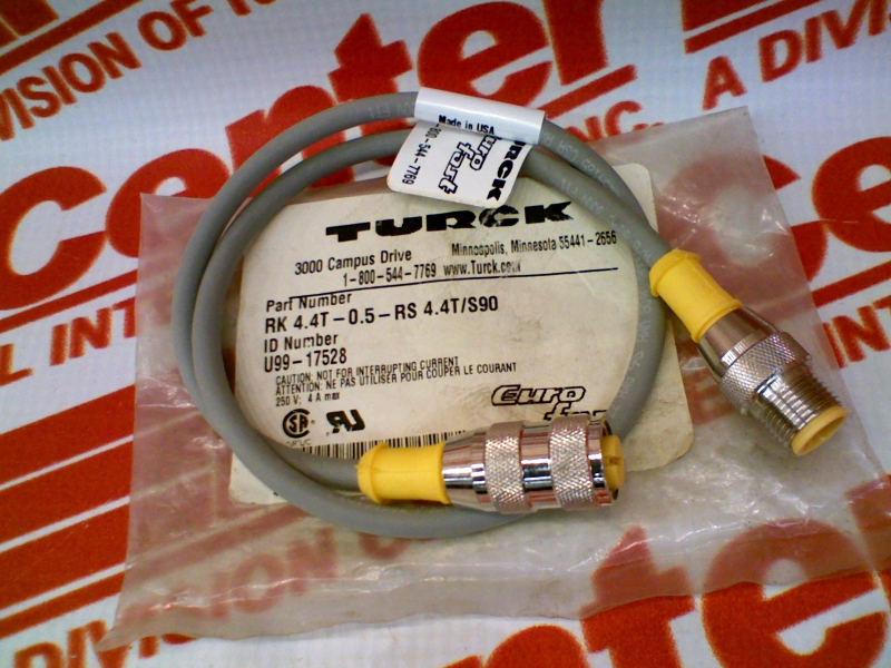 TURCK RK 4.4T-0.5-RS 4.4T/S90