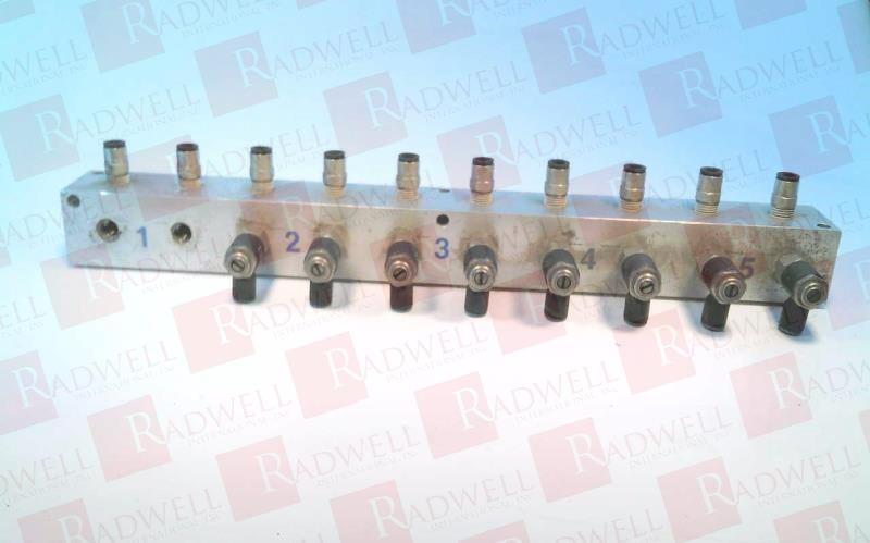 ALUMINUM JUNCTION BLOCK, 1/4" NPTF SIDE PORTS