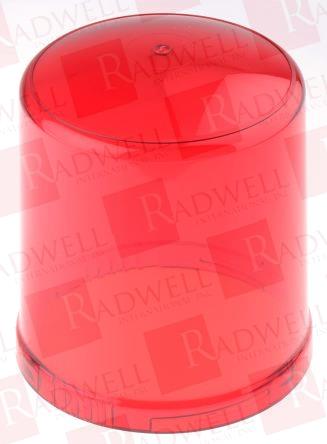  , SIGNALING BEACON LENS, RED SCREW ON