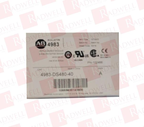 ALLEN BRADLEY 4983-DS120-40