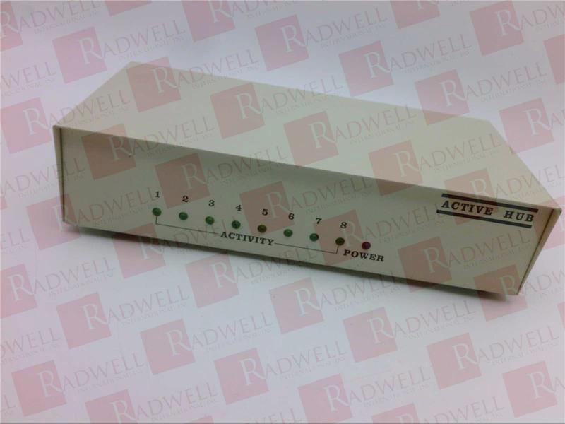  , ACTIVE HUB, 8-PORT, 110-220 VAC, 2.5 MBPS