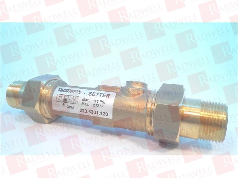  , SETTER FLOW METER, 3/4IN DIAMETER, 1.5-5 GPM, 145 MAX PSI, 212 DEGREES FARENHEIT MAX TEMP