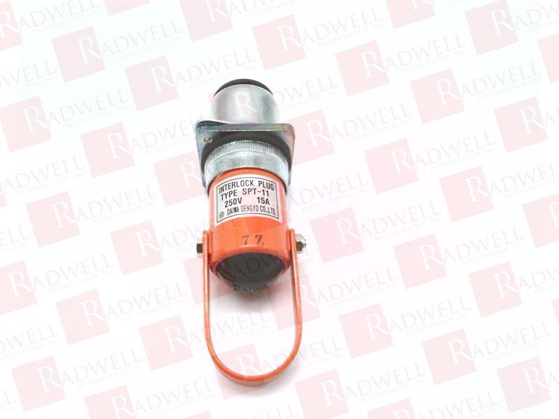 SAFETY PLUG, INTERLOCK, 15 AMP, 250 V