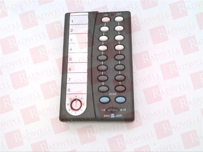 REMOTE CONTROL, 8-UNIT SCANCAM, LIGHTS/CAMERA