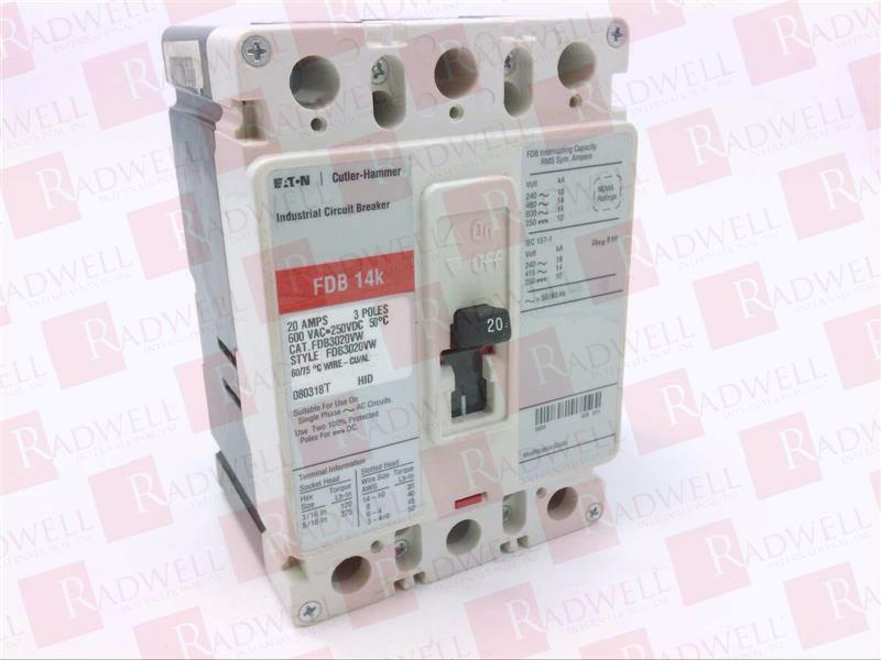 EATON CORPORATION FDB3020VW