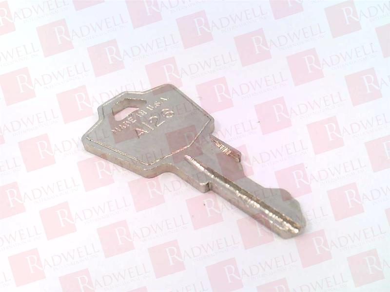 KEY, CYLINDER SWITCH CODE, A126, 4/6TUMBLER