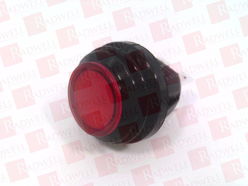  , PUSH BUTTON, ON-OFF, ILLUMINATED, RED LENS, MAINTAINED, PUSH RELEASE, 4 TERMINALS, 10(2)AMP 250VAC, 15AMP 125VAC