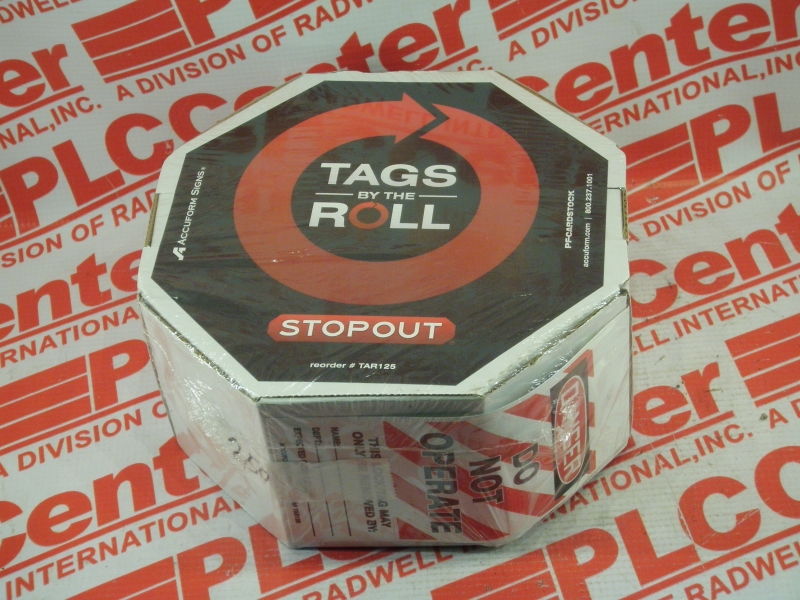 LABEL ROLL - DANGER - DO NOT OPERATE 250/PACK