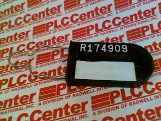 PADLOCK PLASTIC .300 FLAT LOOP WIRE-041S/S BLACK