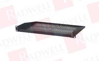 SHELF, QUEST TECHNOLOGY, CANTILEVER, VENTED, FIXED, 1.75 INCH H X 19 INCH W X 10.5 INCH D, METAL, RACK MOUNT