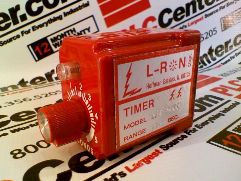 TIME DELAY RELAY 0-5SEC 120VAC 8PIN INPUT