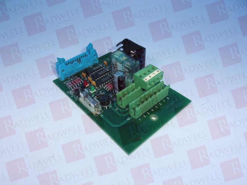  , PRINTED CIRCUIT BOARD, ELECTRONIC CARD, SCREW TERMINALS, 24 VDC RELAY