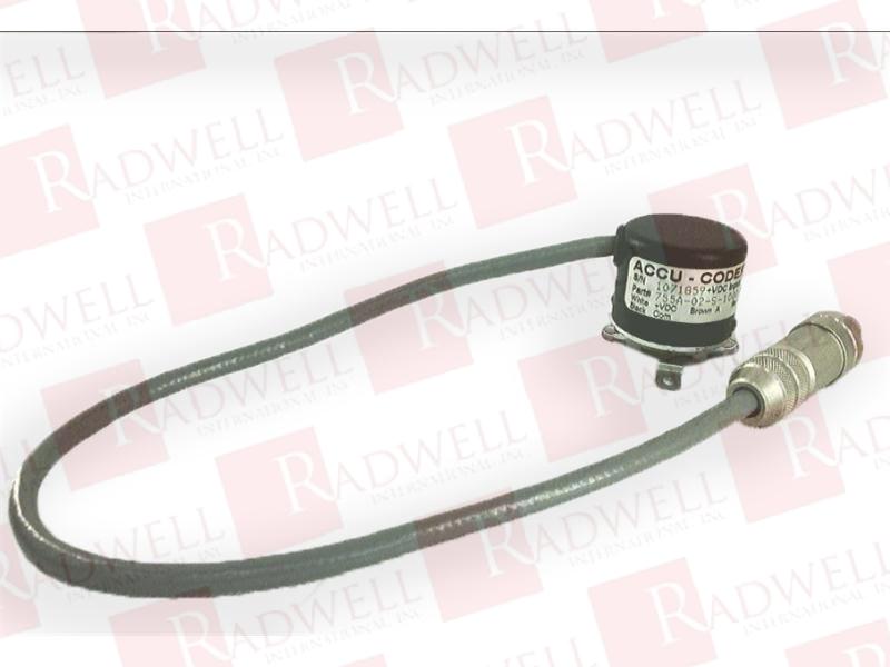 755A02S1000ROCSSN
ENCODER HOLLOW SHAFT
FACTORY WARRANTY MAY NOT APPLY.    