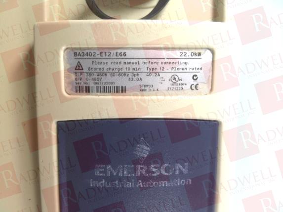 NIDEC CORP BA3402-E12/E66