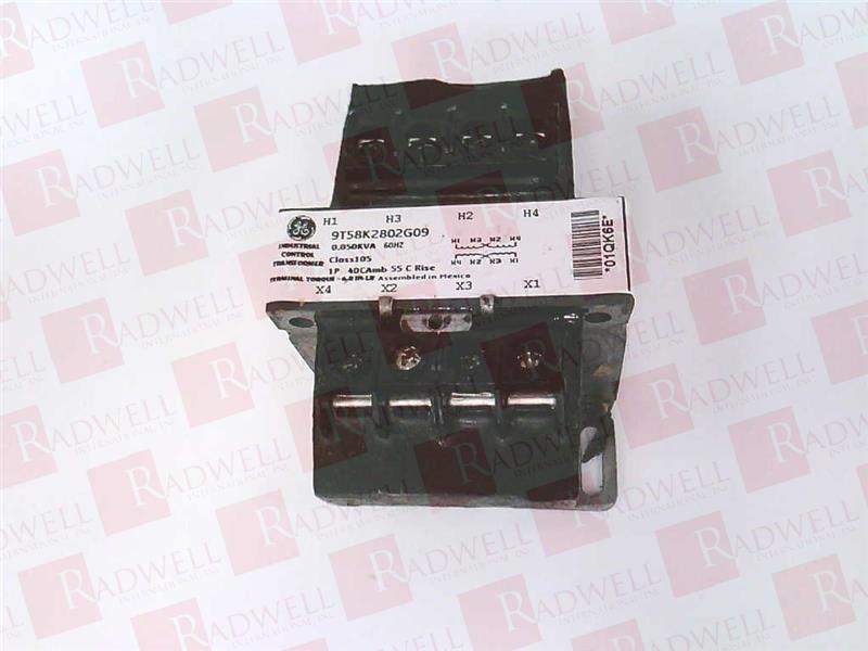 GENERAL ELECTRIC 9T58K2802G09