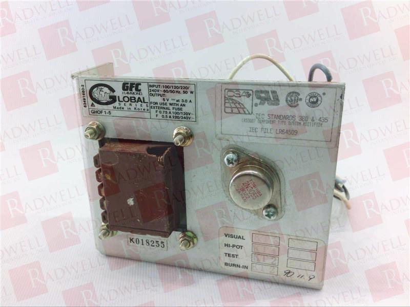 HAMMOND POWER SOLUTIONS GHOF1-5