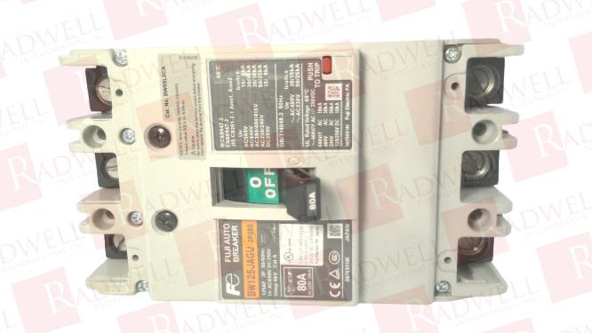 FUJI ELECTRIC BW125JAGU-3P080