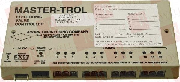 ACORN ENGINEERING 0715-002-001