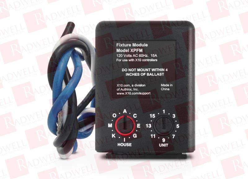 FIXTURE MODULE, NON-DIMMING, MODEL XPFM, 120 VAC, 60 HZ, 15 AMP