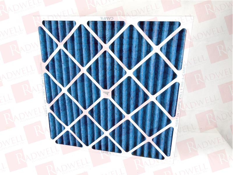 PLEATED PANEL FILTER, 24INCH X 24INCH X 2INCH, 2000CFM AIRFLOW CAPACITY, CASE OF 12