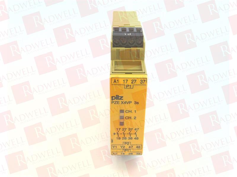 PILZ PZE X4VP 3/24VDC 4N/O FIX