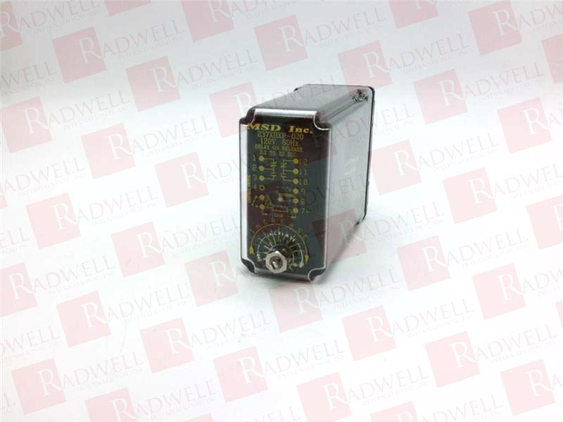 MSD INC 237XBXP-020-120V