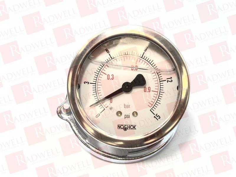 NOSHOK 25-911-15-PSI/BAR-SSFR-PMC