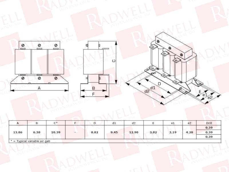 RADWELL VERIFIED SUBSTITUTE CRX0240AC-SUB