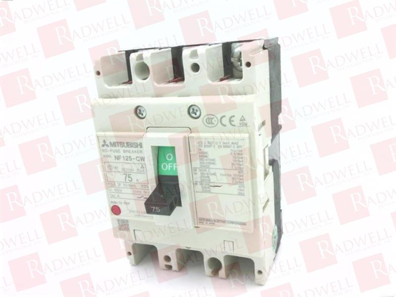 MITSUBISHI NF125-CW-3P-75A