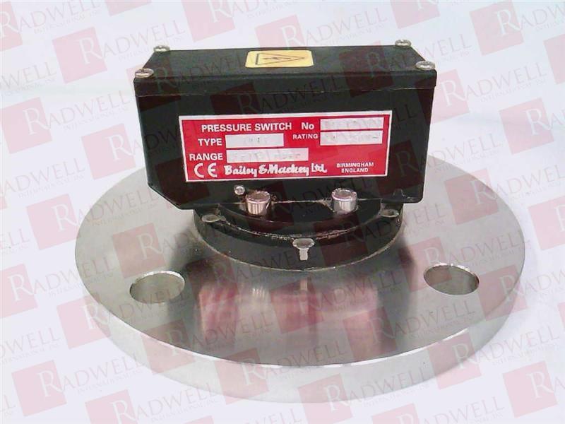PRESSURE SWITCH, TYPE 1481, 5 A, 250 V, 15 - 250 MBAR