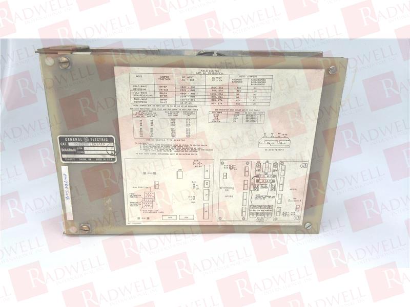 GENERAL ELECTRIC DS3820FEXA1A1A