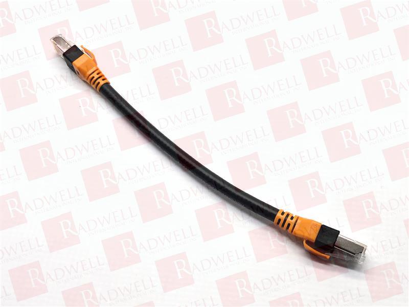 X20CA0E6100020
CONNECTION CABLE
POWERLINK / ETHERNET
RJ45 TO RJ45
0.2 METER CABLE LENGTH
125 V
FACTORY WARRANTY MAY NOT APPLY.    