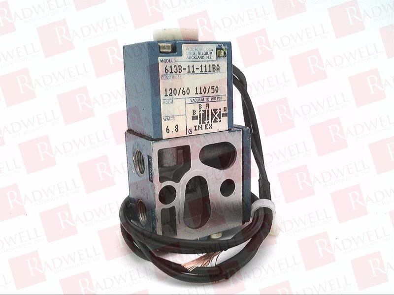 MAC VALVES INC 613B-11-111BA