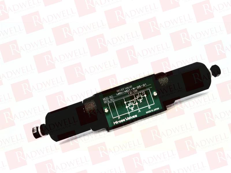 HIROSE VALVE KOGYO HRV-M01-W-25-21