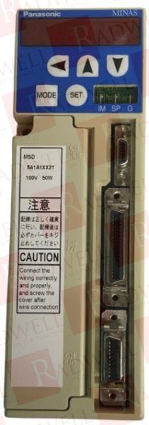 MATSUSHITA ELECTRIC MSD5A1A1XX