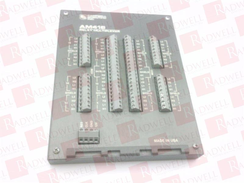  , INPUT MULTIPLEXER, 16-CHANNEL, 4-WIRE, UP TO 16 SETS OF 4 LINES AT A TIME, REPLACED BY THE AM16/32 IN 2001