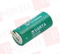 BATTERY, SINGLE CELL, 3 V, 2/3AA, LITHIUM MANGANESE DIOXIDE, 1.35 AH, PCB PINS, 14.75 MM