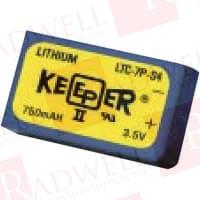 BATTERY, NON-RECHARGEABLE, RECTANGULAR, LITHIUM THIONYL CHLORIDE, 3.5 VDC, 750MAH
