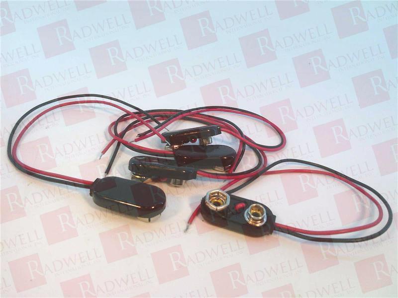  , CONNECTOR HEAVY DUTY 9V SNAP PRICE/PACK OF 5