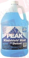 AUTOMOTIVE WINDSHIELD WASHER, 1 GAL BOTTLE,FLUID WATER-BASED SOLUTION, FLAMMABLE