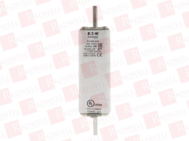 EATON CORPORATION PV-160A-01XL