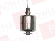 LIQUID LEVEL FULL SIZE SWITCH, 1/4" THREAD, 200 MAX PSI, 200F MAX, LIQUID LEVEL FULL SIZE SWITCHES 0.55 FLOAT SG, HIGH TEMP, HIGH PRESSURE, CORROSIVE CONDITIONS