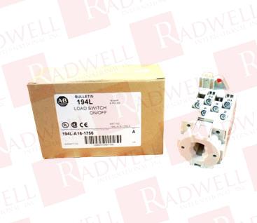 ALLEN BRADLEY 194L-A16-1756